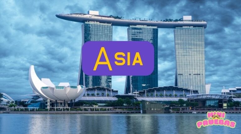 Asia – Juego de preguntas y respuestas
