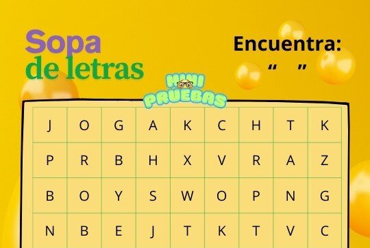 Encuentra la palabra en la sopa de letras: monitor